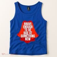 Brave Enough To Be Bad At Something New Tank Top thumb 2