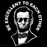 Be Excellent To Each Other Funny Abraham Lincoln Quote Coffee Mug thumb 5