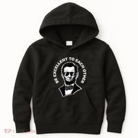 Be Excellent To Each Other Funny Abraham Lincoln Quote Kids Hoodie thumb 0