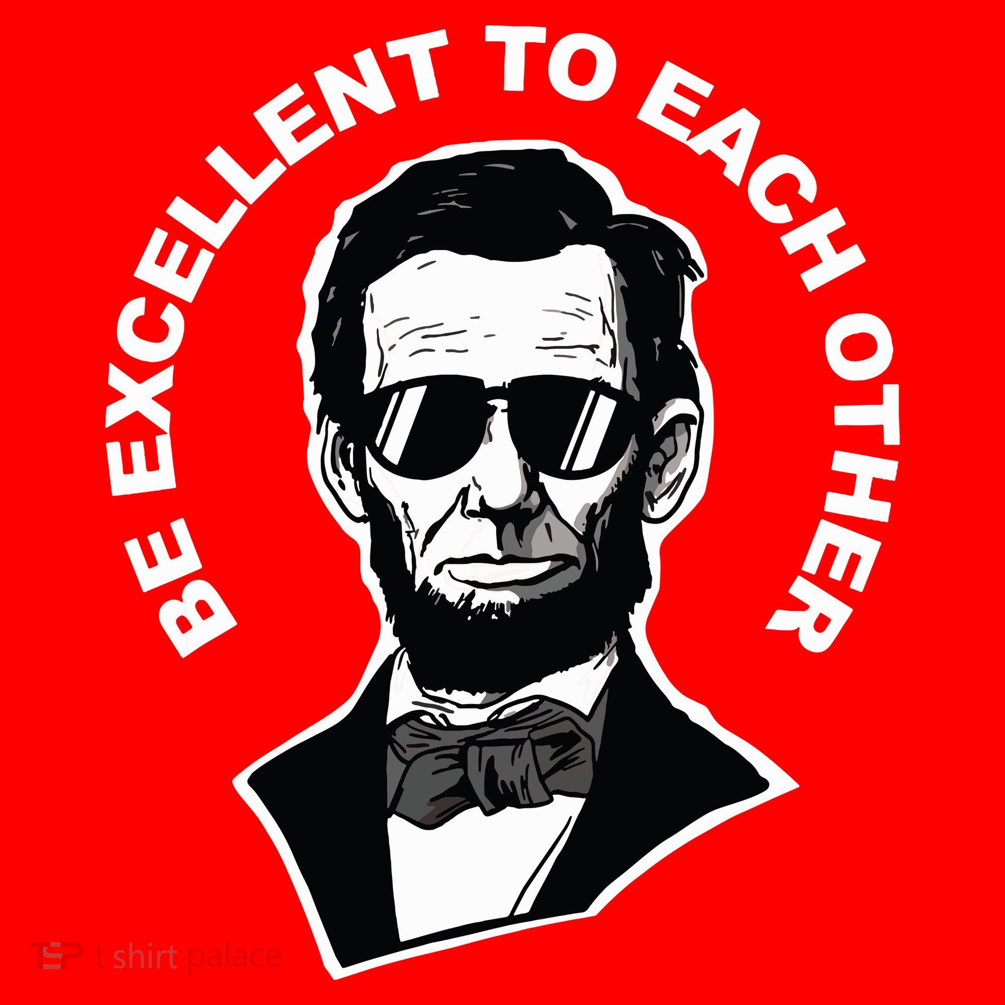Be Excellent To Each Other Funny Abraham Lincoln Quote Santa Hat