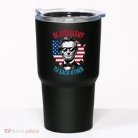 Be Excellent To Each Other Us Map Flag Abe Abraham Lincoln Tumbler thumb 0