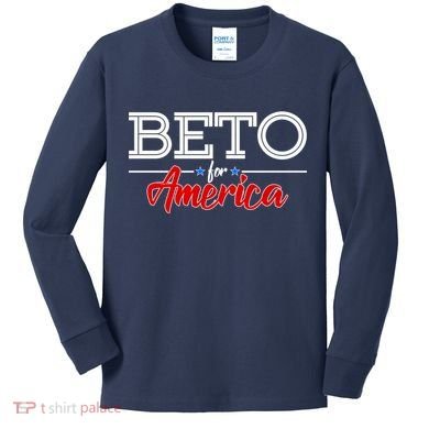 Beto For America Kids Long Sleeve Shirt