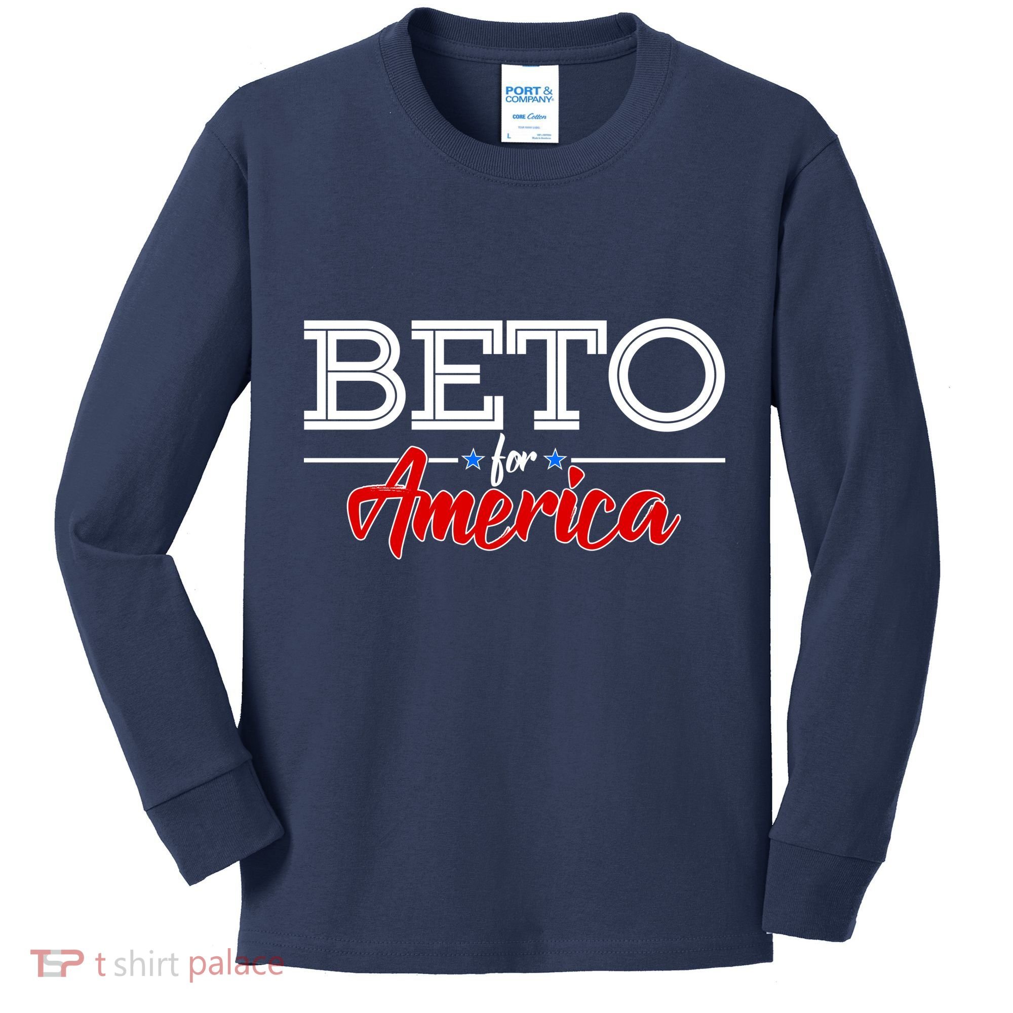 Beto For America Kids Long Sleeve Shirt