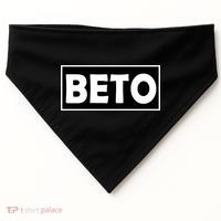 Beto For President Simple Logo  USA-Made Doggie Bandana thumb 0