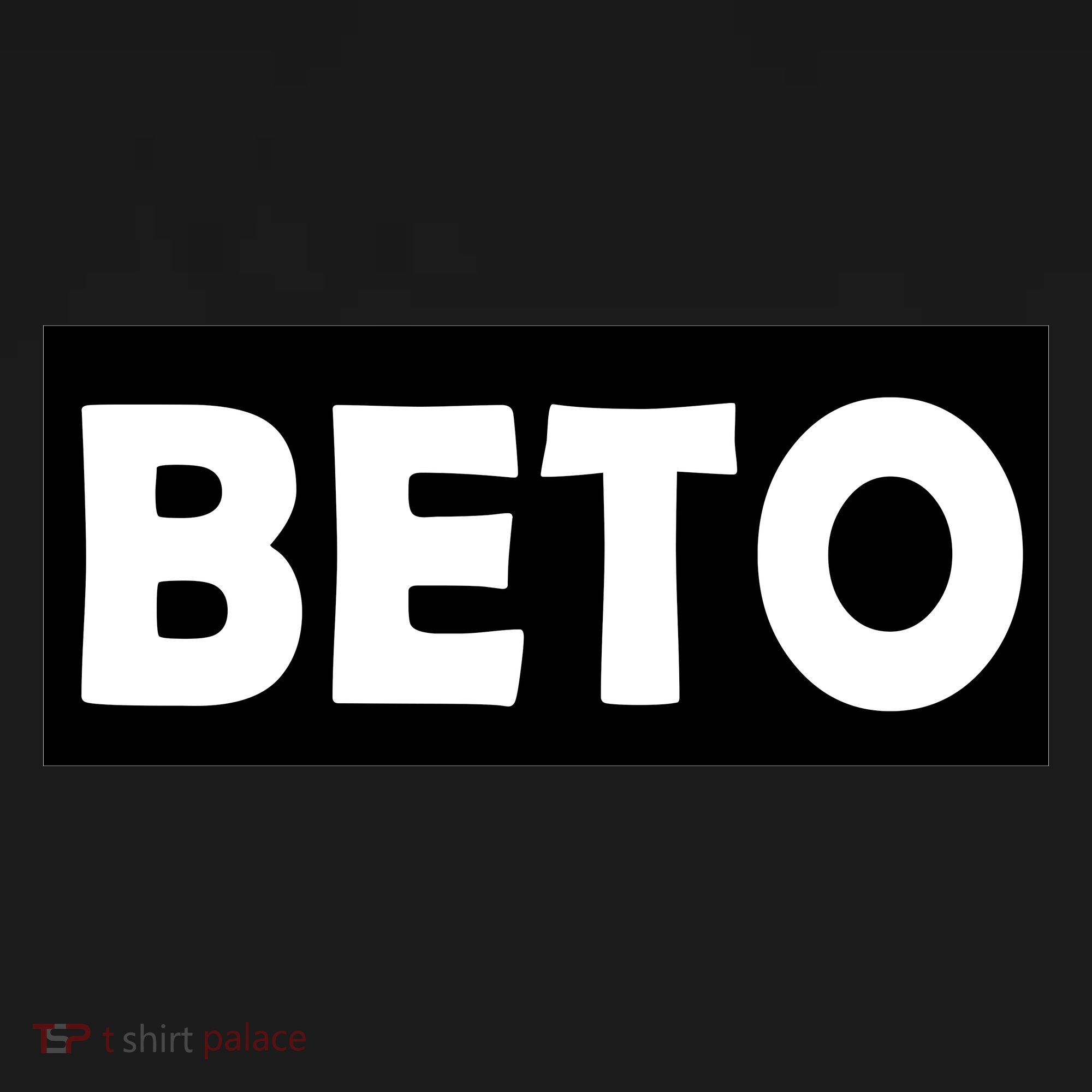 Beto For President Simple Logo  Bucket Hat