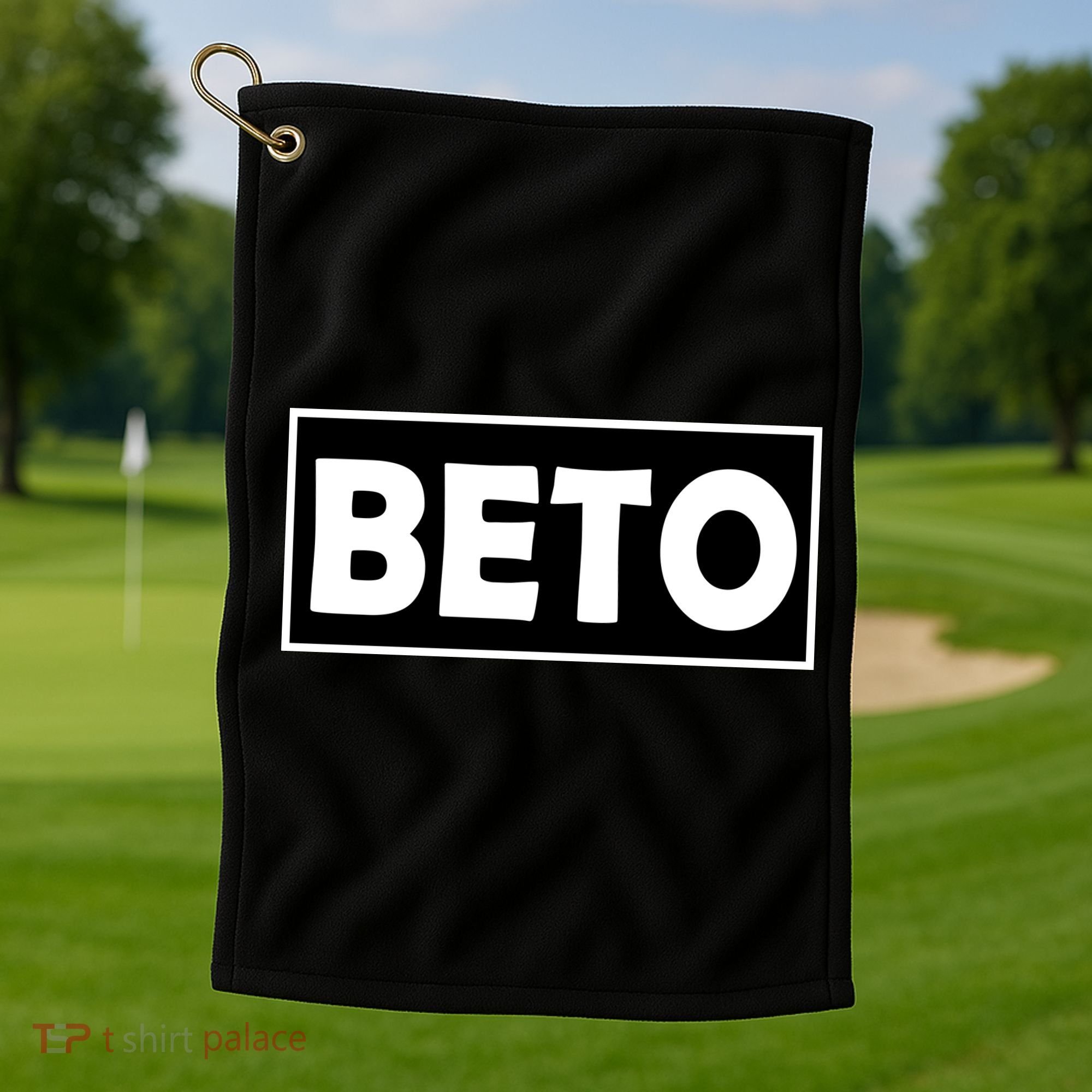 Beto For President Simple Logo  Golf Towel