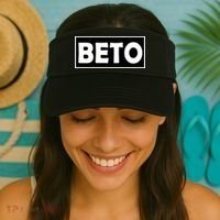 Beto For President Simple Logo  Visor thumb 2