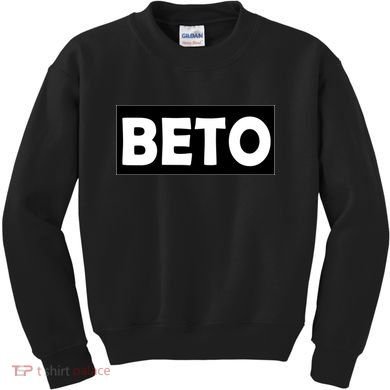 Beto For President Simple Logo  Kids Sweatshirt