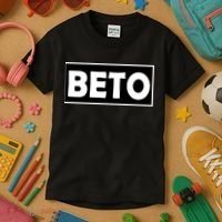 Beto For President Simple Logo  Kids T-Shirt thumb 3