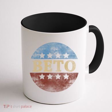 Beto For President Vintage Coffee Mug back
