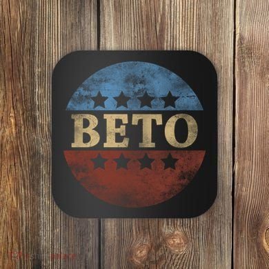 Beto For President Vintage Coaster
