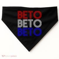 Beto For Senate Texas Election Retro USA-Made Doggie Bandana thumb 0