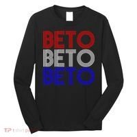 Beto For Senate Texas Election Retro Long Sleeve Shirt thumb 0