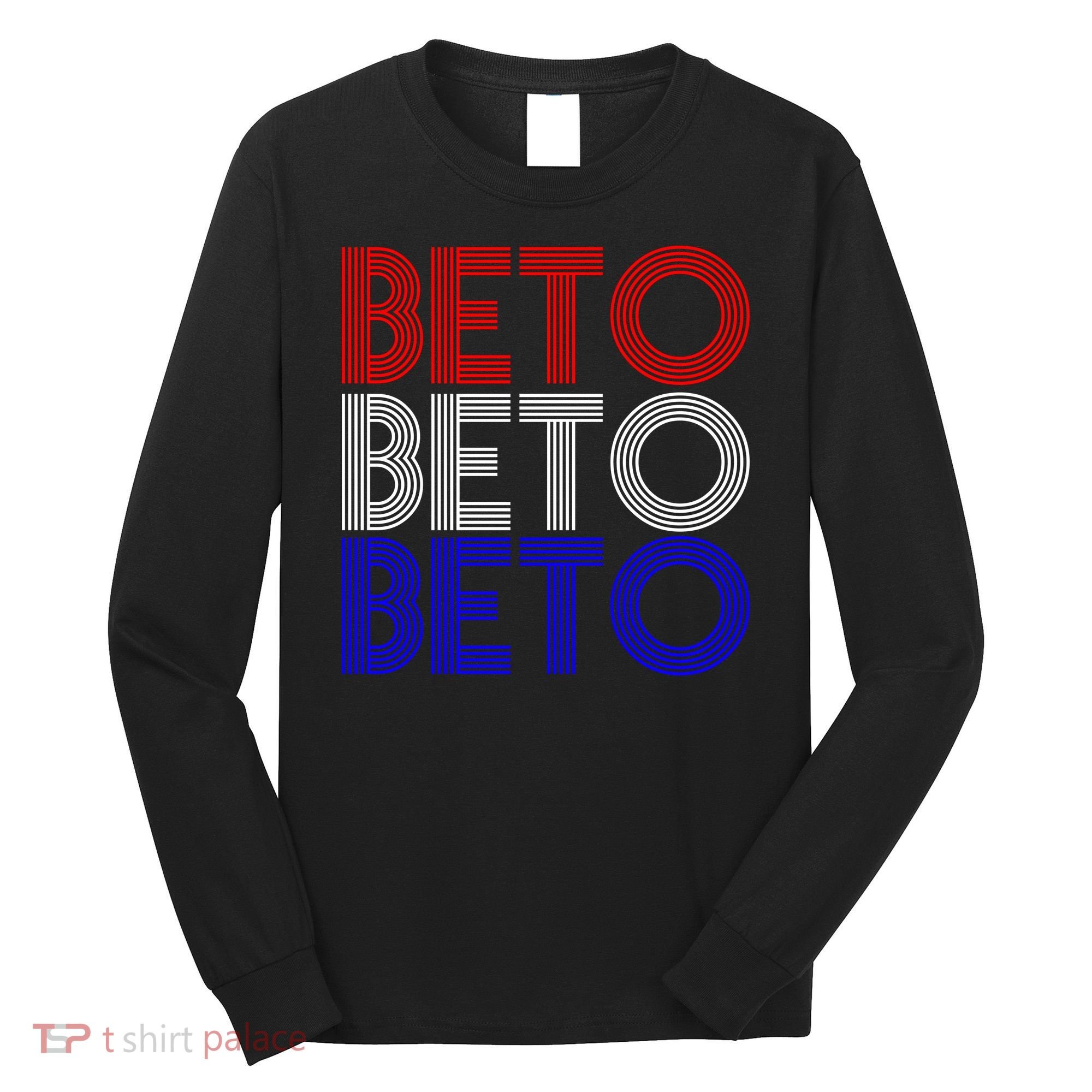 Beto For Senate Texas Election Retro Long Sleeve Shirt