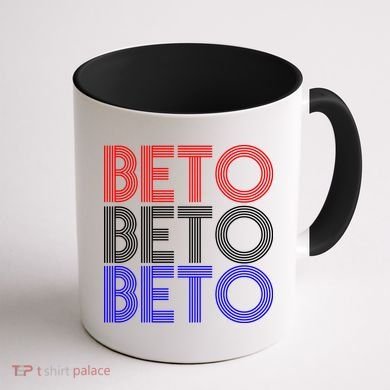 Beto For Senate Texas Election Retro Coffee Mug back