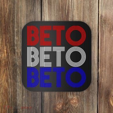 Beto For Senate Texas Election Retro Coaster