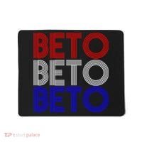 Beto For Senate Texas Election Retro Mousepad thumb 0