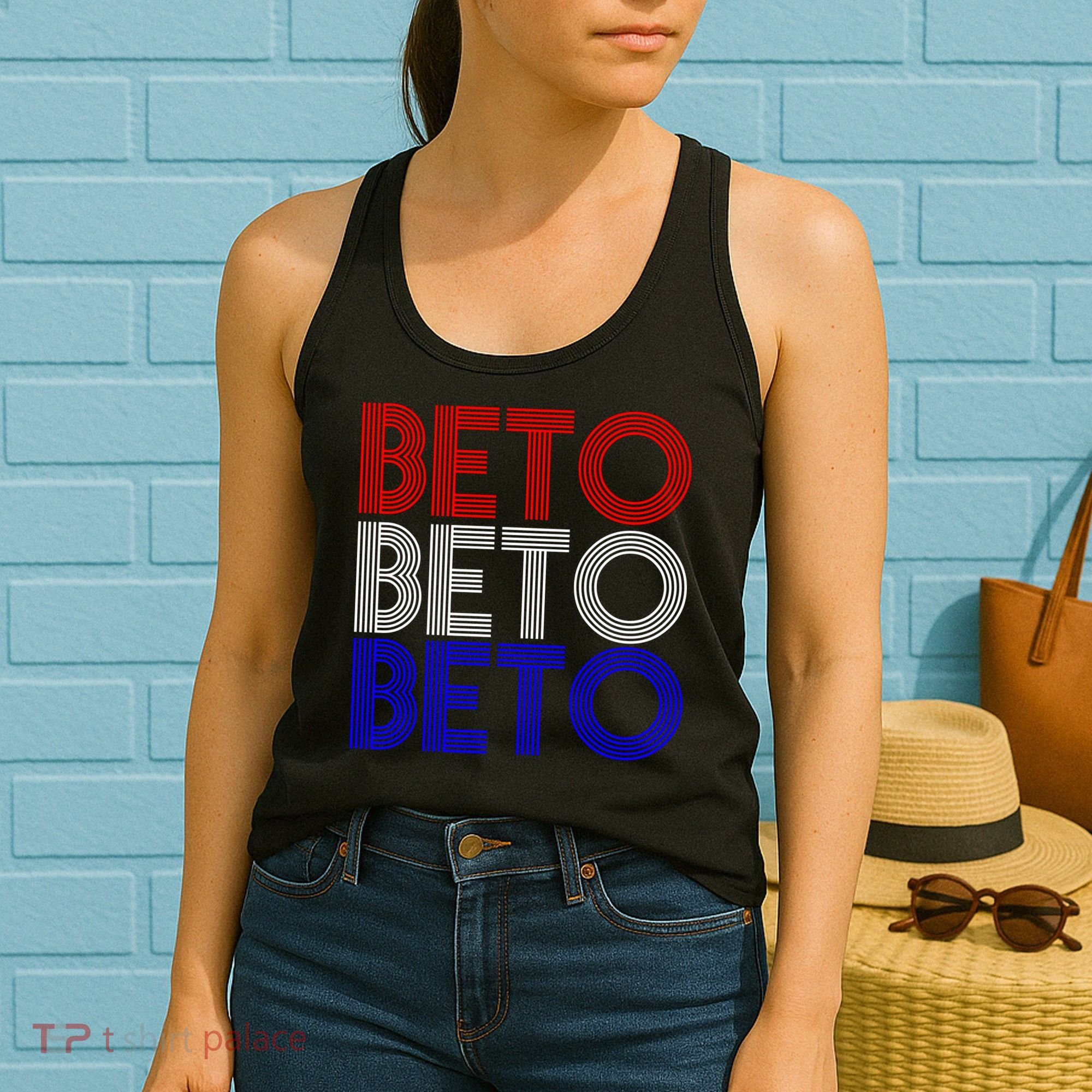 Beto For Senate Texas Election Retro Women's Tank Top