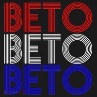 Beto For Senate Texas Election Retro Baby Bodysuit thumb 2
