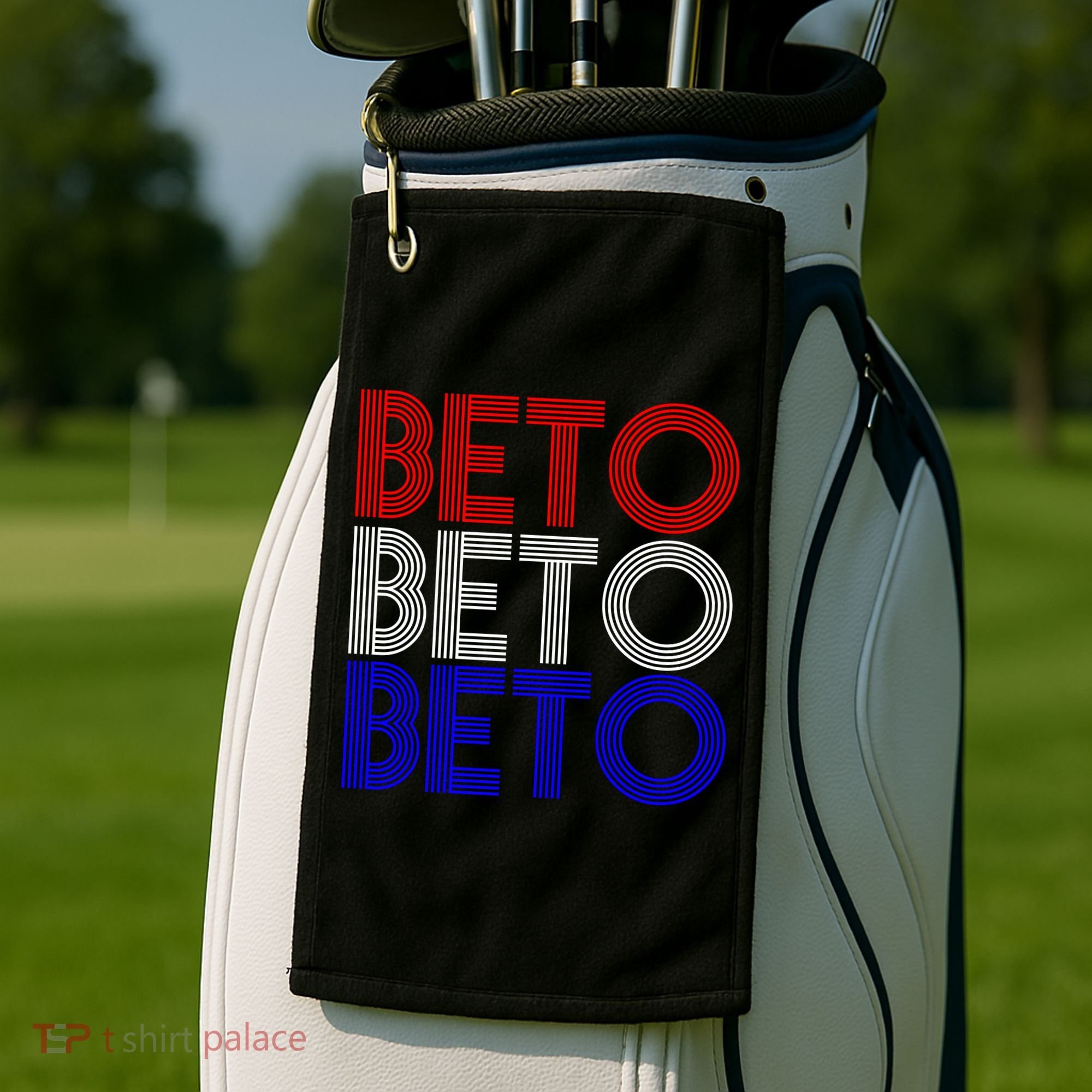 Beto For Senate Texas Election Retro Golf Towel