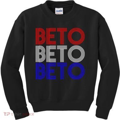 Beto For Senate Texas Election Retro Kids Sweatshirt