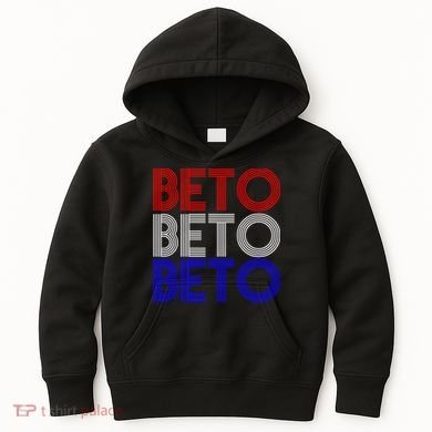 Beto For Senate Texas Election Retro Kids Hoodie