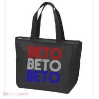Beto For Senate Texas Election Retro Tote Bag thumb 3