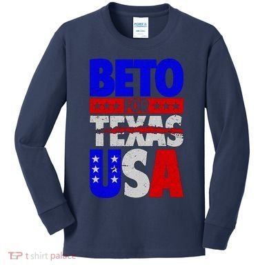 Beto For USA Kids Long Sleeve Shirt