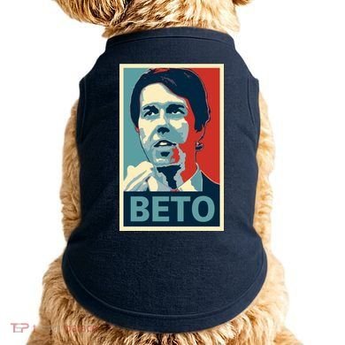 Beto O'Rourke Democrat Senate Texas Vote Supporters Doggie Tank