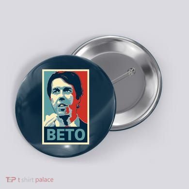 Beto O'Rourke Democrat Senate Texas Vote Supporters Button
