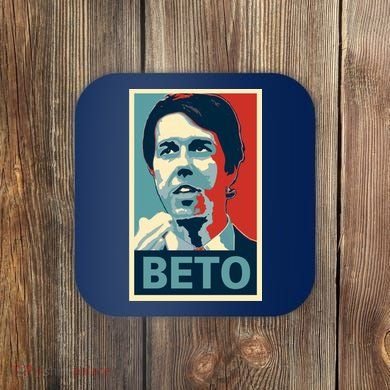 Beto O'Rourke Democrat Senate Texas Vote Supporters Coaster
