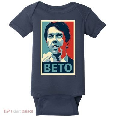 Beto O'Rourke Democrat Senate Texas Vote Supporters Baby Bodysuit
