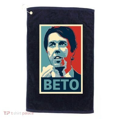 Beto O'Rourke Democrat Senate Texas Vote Supporters Golf Towel
