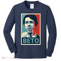 Beto O'Rourke Democrat Senate Texas Vote Supporters Kids Long Sleeve Shirt thumb 0
