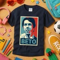 Beto O'Rourke Democrat Senate Texas Vote Supporters Kids T-Shirt thumb 3
