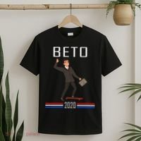 Beto O'Rourke For President Skateboarding T-Shirt thumb 2