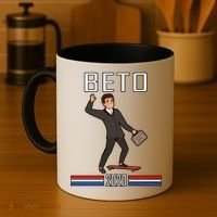 Beto O'Rourke For President Skateboarding Coffee Mug thumb 4