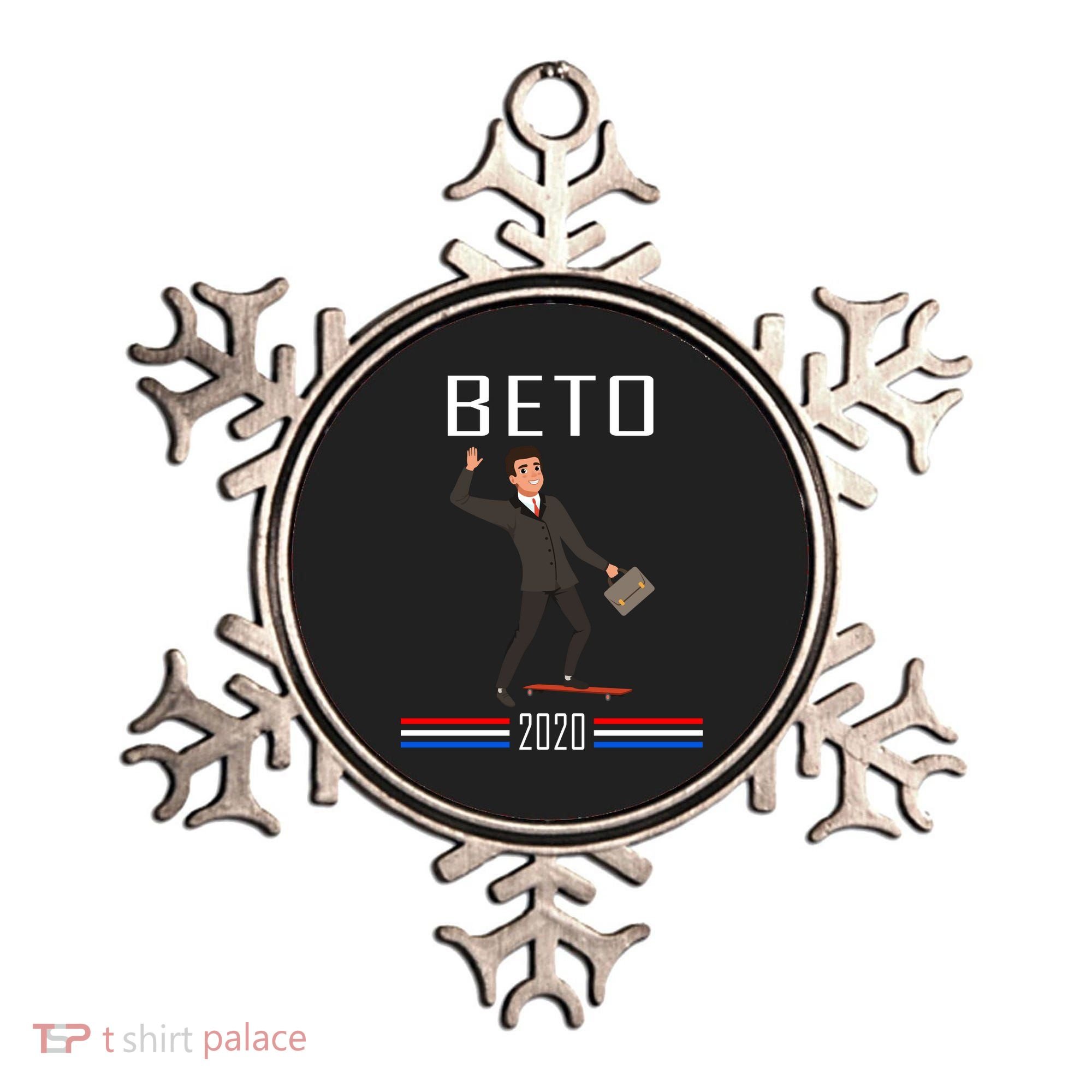 Beto O'Rourke For President Skateboarding Ornament