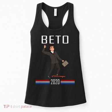 Beto O'Rourke For President Skateboarding Women's Tank Top
