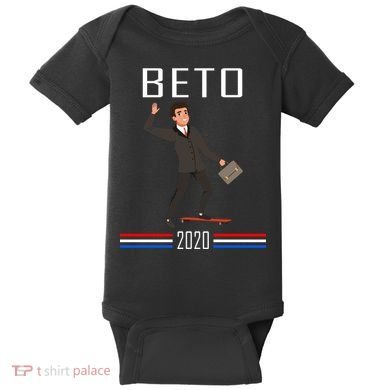 Beto O'Rourke For President Skateboarding Baby Bodysuit