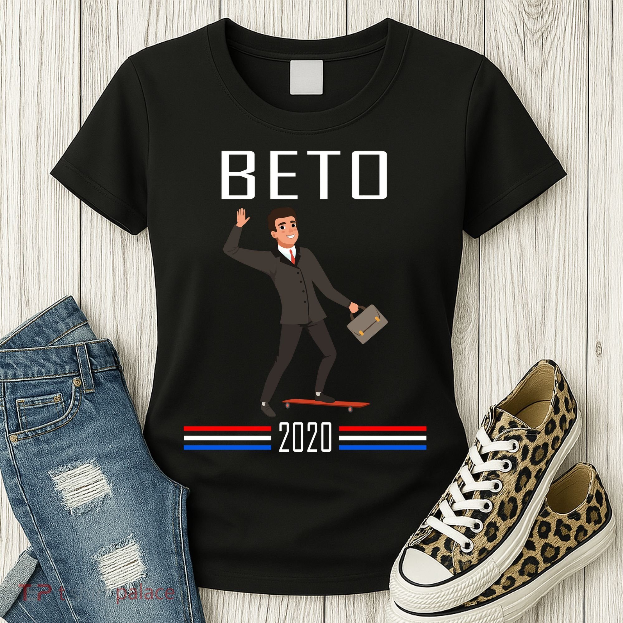 Beto O'Rourke For President Skateboarding Women's T-Shirt