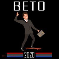 Beto O'Rourke For President Skateboarding Women's T-Shirt thumb 6