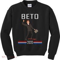 Beto O'Rourke For President Skateboarding Kids Sweatshirt thumb 0
