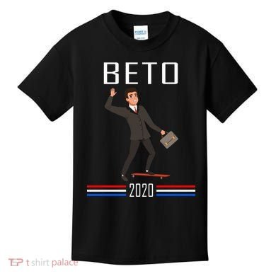 Beto O'Rourke For President Skateboarding Kids T-Shirt