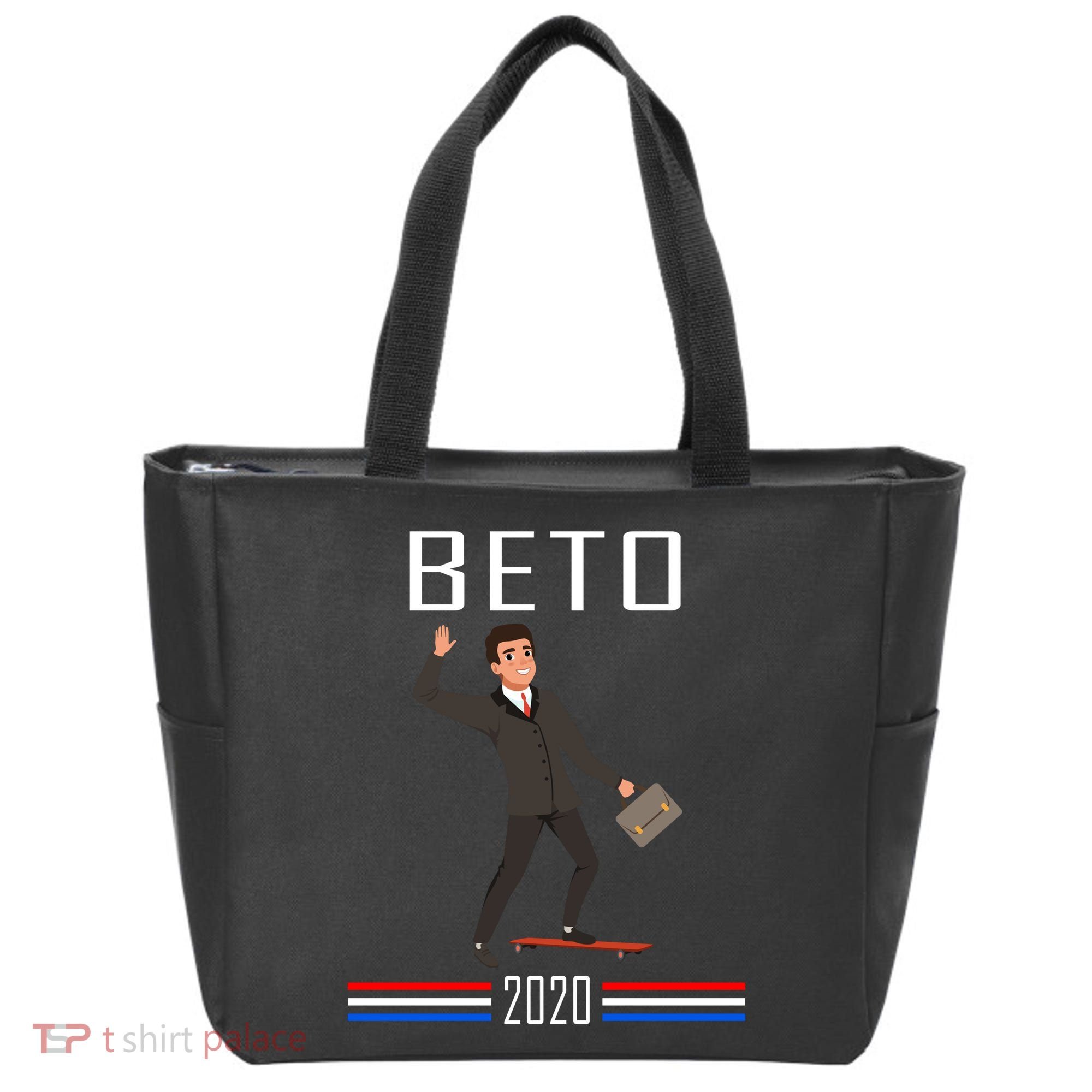 Beto O'Rourke For President Skateboarding Tote Bag