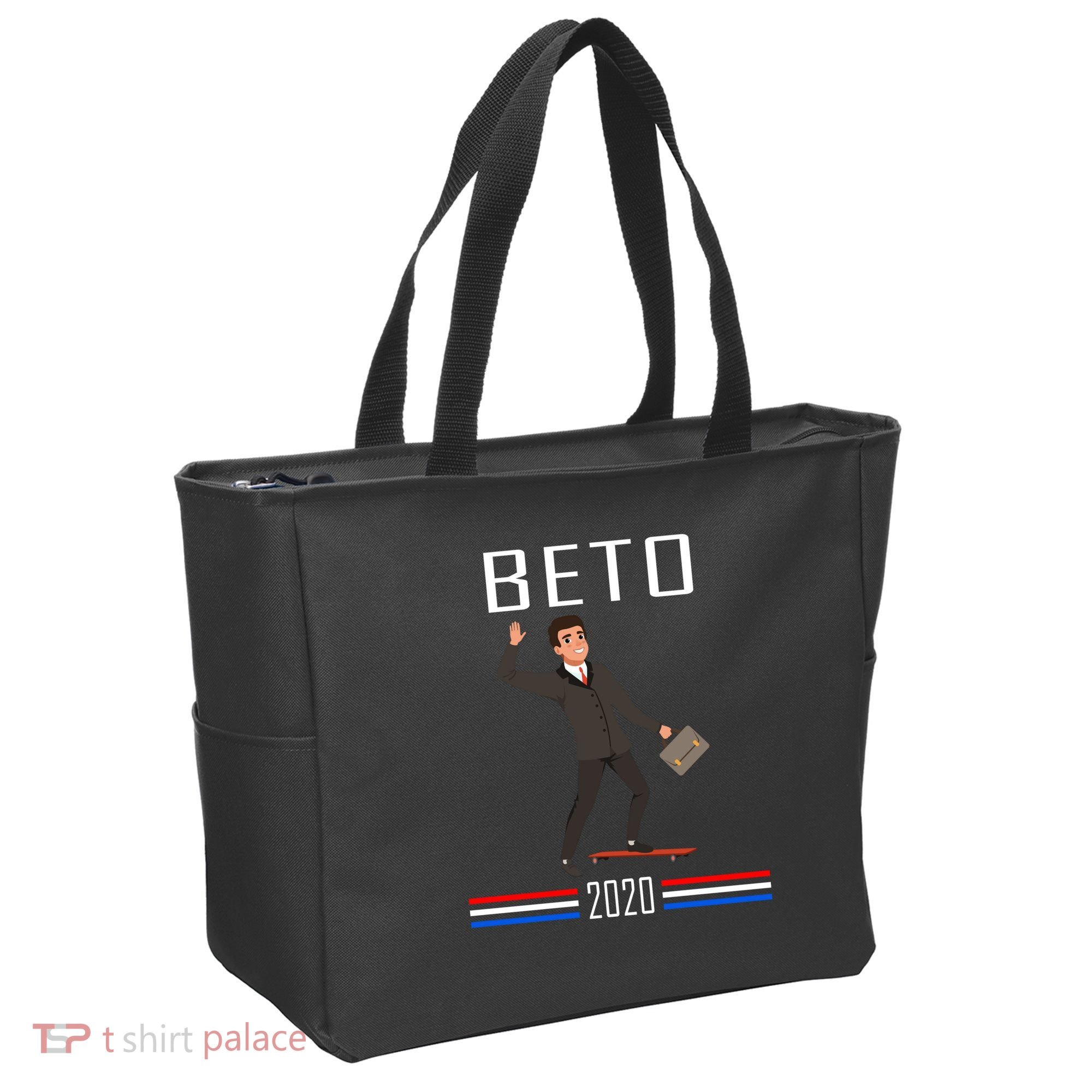 Beto O'Rourke For President Skateboarding Tote Bag