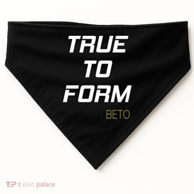 Beto True to Form  USA-Made Doggie Bandana