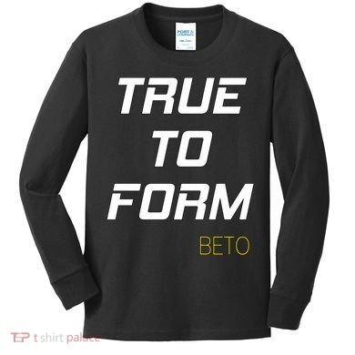 Beto True to Form  Kids Long Sleeve Shirt