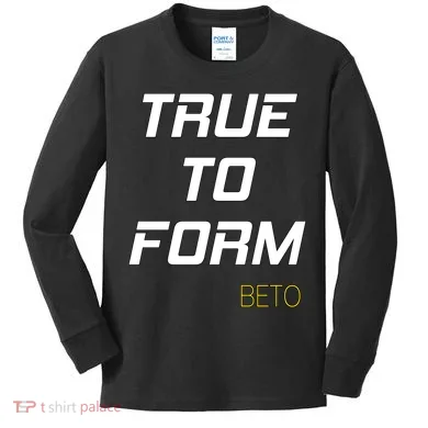 Beto True to Form  Kids Long Sleeve Shirt