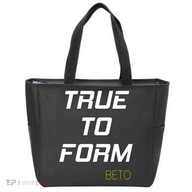 Beto True to Form  Tote Bag